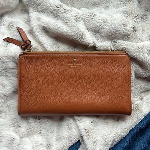 Kate Spade brown large wallet